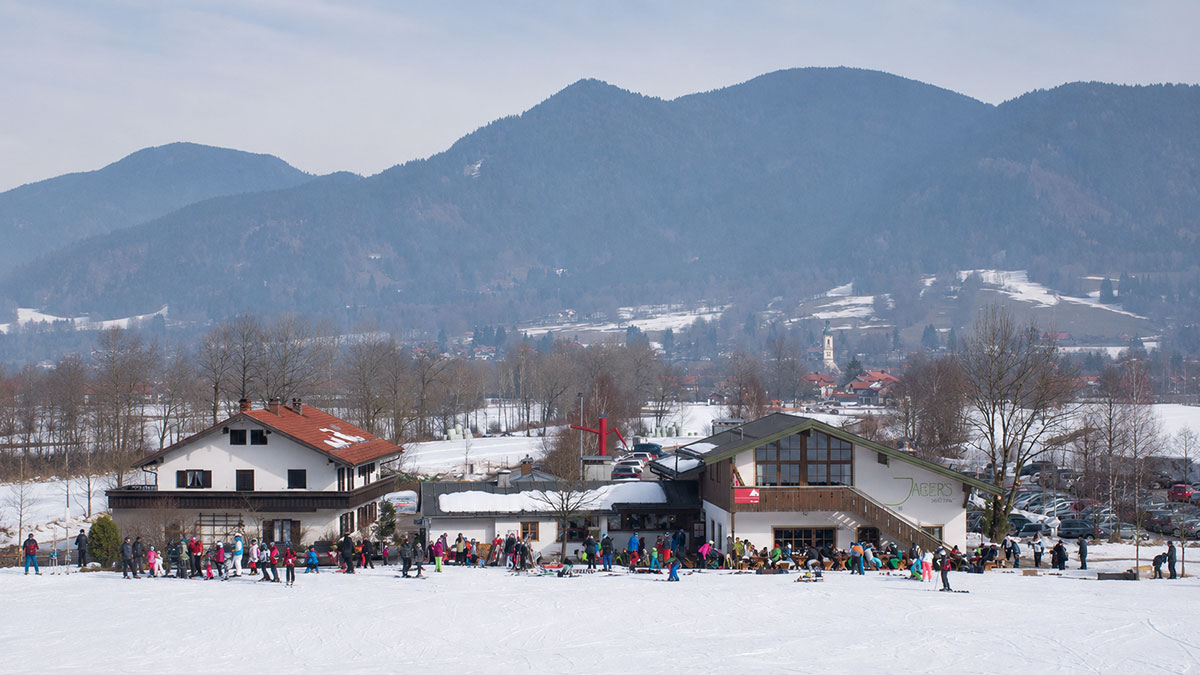 Eisplatz beim Sportheim in Obergries