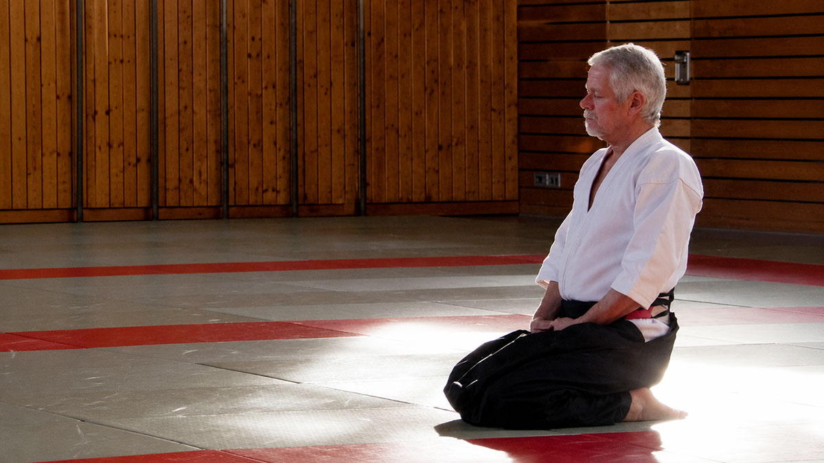 Eindruck aus dem Aikido-Lehrgangsleben, Motiv 4