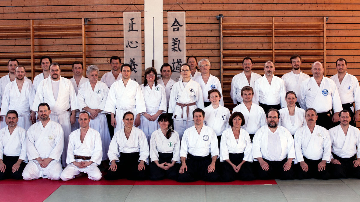 Eindruck aus dem Aikido-Lehrgangsleben, Motiv 7